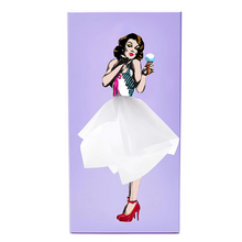 Load image into Gallery viewer, Retro Rectangular Facial Tissue Box Case for Vanity, Countertop, or Nightstand
