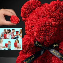Load image into Gallery viewer, Eternal Rose Teddy Bear Gift for Mom, Wife, or Partner