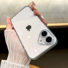 Load image into Gallery viewer, Luxury Glitter Shockproof Clear Tempered Glass Case with Lens Protection