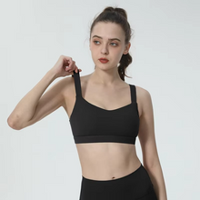 Load image into Gallery viewer, Women's Breathable Padded Sports Bra with Beauty Back Support