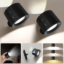 Load image into Gallery viewer, LED Wall Lamp - Rechargeable, Magnetic & Dual-Sided Lighting for Indoor Use