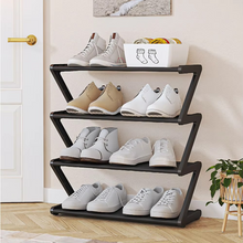 Load image into Gallery viewer, Compact 4-Tier Bedroom Shoe Organizer