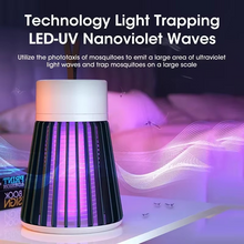 Load image into Gallery viewer, Portable USB Mosquito Killer Lamp – Electric Shock & Silent Pest Control