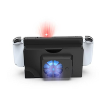 Load image into Gallery viewer, Turbo Radiator Cooling Fan With LED USB For Gaming Console Dock