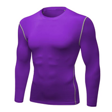 Load image into Gallery viewer, Men's Compression Long Sleeve Training Shirt for Running and Gym