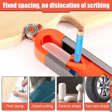 Load image into Gallery viewer, Adjustable Precision Contour Gauge with Lock for Expert Woodworking
