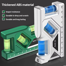 Load image into Gallery viewer, Precision Pocket Level Tool with Magnetic Base & Protractor