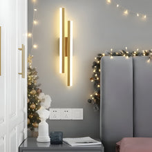 Load image into Gallery viewer, Modern LED Wall Light with 3 Color Modes for Bedroom and Living Room