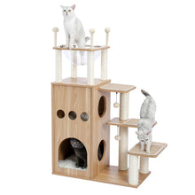 Load image into Gallery viewer, Cat Tree Tower Indoor Furniture, Modern Design