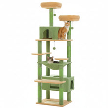 Load image into Gallery viewer, Cat Tree Scratching Post Original Design Green Cactus