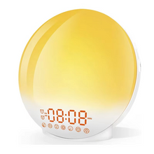 Load image into Gallery viewer, Sunrise Simulation Wake-Up Alarm Clock with Night Light & FM Radio
