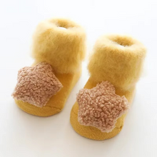 Load image into Gallery viewer, Cozy Velvet Plush Anti-Slip Baby Socks for Warm Winter Comfort
