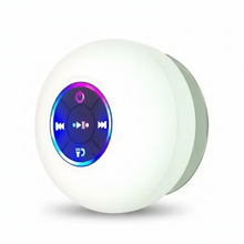 Load image into Gallery viewer, Waterproof Portable Bluetooth Speaker with LED Lights and Suction Cup