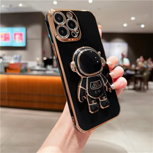 Load image into Gallery viewer, Astronaut Kickstand Soft Case for Various iPhone Models