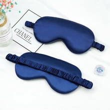 Load image into Gallery viewer, Premium Silk Feel Sleep Eye Mask for Complete Light Blocking and Relaxation