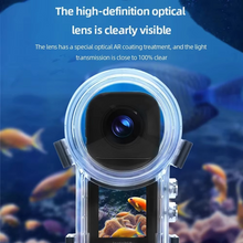 Load image into Gallery viewer, Invisible Waterproof Dive Case for Insta360 X3 - 164 ft Underwater Housing Shell
