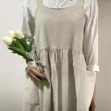 Load image into Gallery viewer, Cross Back Cooking Apron with Pockets