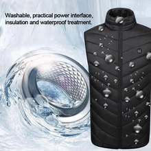 Load image into Gallery viewer, Unisex USB-Powered Heated Vest for Outdoor Enthusiasts