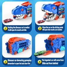 Load image into Gallery viewer, DinoRacer Playset, Transforming Dinosaur Race Track