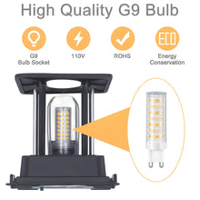 Load image into Gallery viewer, LED Wall Light IP65 Waterproof Aluminum, Warm White G9 Bulb