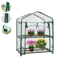 Load image into Gallery viewer, Adjustable Waterproof Plant Cover for Garden, Multi Layer Frost Protection Greenhouse for Vegetables and Flowers