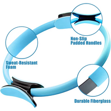 Load image into Gallery viewer, Yoga Pilates Fitness Ring for Core Strength and Muscle Training