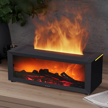 Load image into Gallery viewer, Simulated Flame Aromatherapy Diffuser and Air Humidifier with Timer