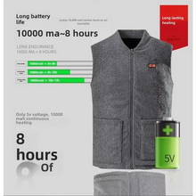 Load image into Gallery viewer, Winter USB Smart Heated Vest with Adjustable Temperature and Long Battery Life