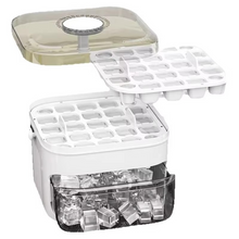 Load image into Gallery viewer, Large 50-Cube Ice Tray with Easy-Press Lid for Effortless Release