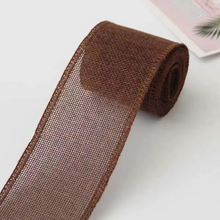 Load image into Gallery viewer, Linen Corded Ribbon Roll for Gift Wrapping and Decorations