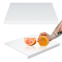 Load image into Gallery viewer, Clear Acrylic Non-Slip Cutting Board with Counter Lip for Kitchen and Restaurant Use