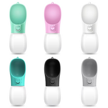 Load image into Gallery viewer, Portable Leakproof Dog Water Bottle with Built-In Drinking Cup