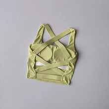 Load image into Gallery viewer, Seamless Sports Bra for Women Push Up Yoga and Running Top