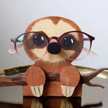 Load image into Gallery viewer, Puppy Dog Wooden Glasses Stand - Perfect Desk Accessory for Home and Office