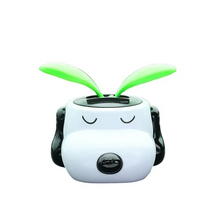 Load image into Gallery viewer, Solar Powered Swinging Dashboard Ornament – Eco-Friendly Car Interior Decoration