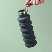 Load image into Gallery viewer, Collapsible Silicone Water Bottle - Portable Folding Travel and Sports Bottle Cup