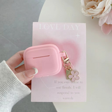 Load image into Gallery viewer, Simple Silicone Flower Pendant AirPods Case Cover