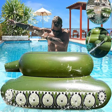 Load image into Gallery viewer, Ultimate Water Battle Inflatable Float with Integrated Water Gun