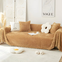Load image into Gallery viewer, Plush Chenille Sofa Cover, Anti-Scratch and Dustproof Throw