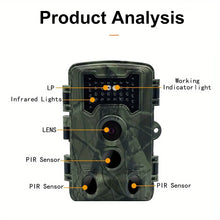 Load image into Gallery viewer, Hunting trail camera 36MP 1080P with night vision