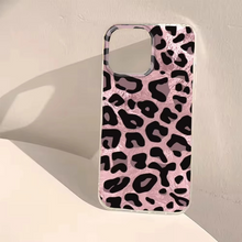 Load image into Gallery viewer, Retro Red Leopard Vortex Texture Phone Case for Women