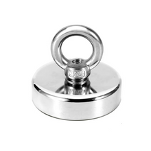 Load image into Gallery viewer, Premium Neodymium Fishing Magnet with Eyebolt for Magnetic Salvaging