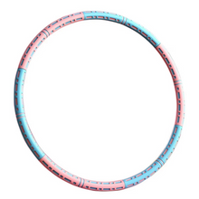 Load image into Gallery viewer, Detachable Stainless Steel Weighted Fitness Hoop for Full Body Exercise