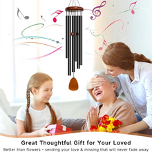 Load image into Gallery viewer, Enchanting Aluminum & Wood Garden Wind Chimes