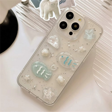 Load image into Gallery viewer, Korean 3D Cloud and Star Soft Shockproof Phone Case