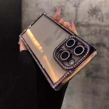 Load image into Gallery viewer, Diamond Rhinestone Luxury iPhone Case