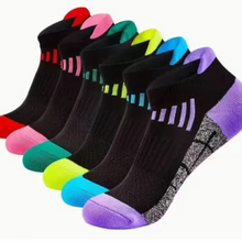 Load image into Gallery viewer, 6 Pairs Low Cut Breathable Sports Socks for Men and Women – Sweat Absorbing Odor Resistant Thin Running Socks for Gym and Everyday Wear