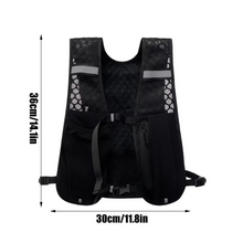 Load image into Gallery viewer, Running Hydration Vest With Reflective Strips And Breathable Mesh Design