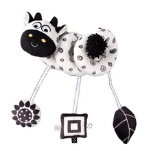 Load image into Gallery viewer, Elephant Spiral Sensory Activity Toy for Car Seat, Stroller, and Crib