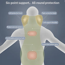 Load image into Gallery viewer, Car Lumbar Support and Neck Pillow, Memory Foam Ergonomic Back Support for Car and Office
